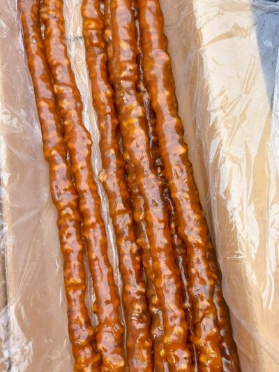 Σουτζούκ Λουκούμ Με Μούστο κ Καρύδια