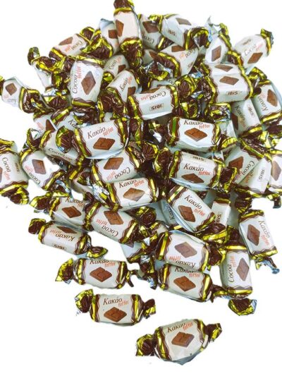 Καραμέλες - Μαστιχωτή με Γεύση Κακάο