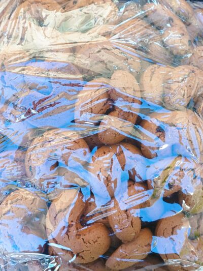 Κουλουράκια Πέταλο - Με Σταφίδα